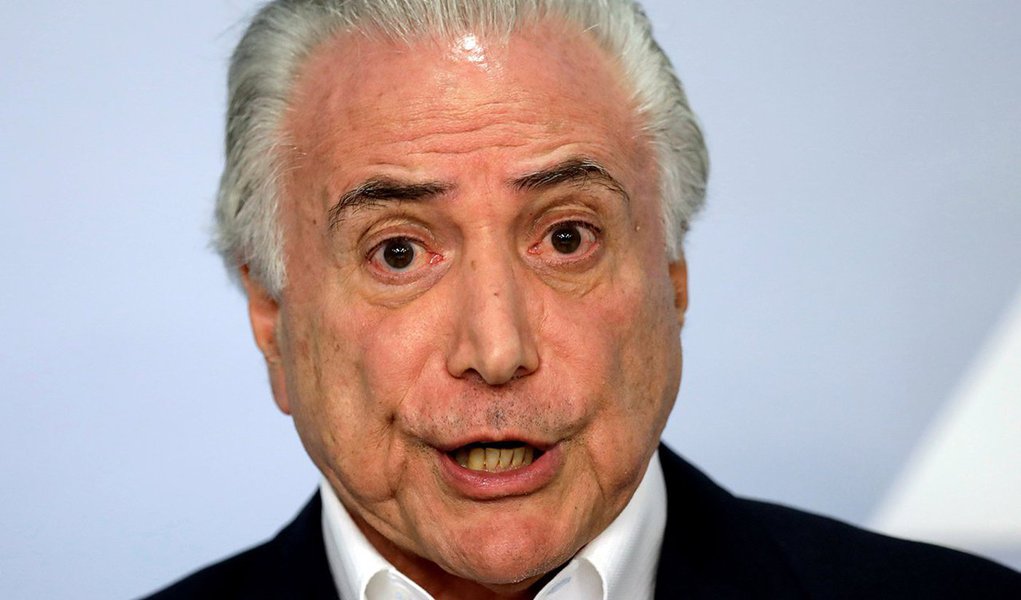 Presidente Michel Temer durante pronunciamento em Brasília 27/05/2018 REUTERS/Ueslei Marcelino (Foto: Paulo Emílio) Presidente Michel Temer durante pronunciamento em Brasília 27/05/2018 REUTERS/Ueslei Marcelino