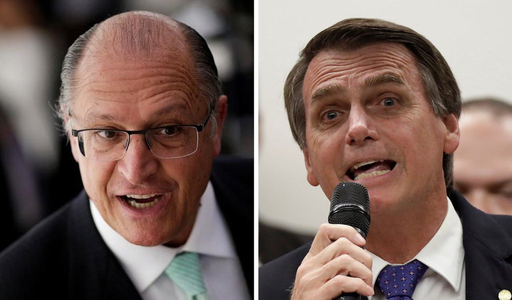 geraldo alckmin e jair bolsonaro (Foto: Gustavo Conde) geraldo alckmin e jair bolsonaro