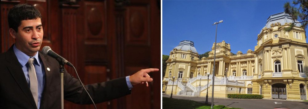 O deputado estadual Wanderson Nogueira (PSOL-RJ) protocolou na Assembleia Legislativa do Rio de Janeiro (Alerj) um requerimento de abertura de uma CPI para auditoria das contas do Estado e investigação da atual crise econômica; outros 30 parlamentares assinaram o documento que será analisado pela Presidência da Casa; a justificativa do requerimento da CPI ressalta a grave crise que o Estado do Rio de Janeiro vive e a necessidade do Poder Legislativo cumprir seu papel fiscalizatório (Foto: Leonardo Lucena) O deputado estadual Wanderson Nogueira (PSOL-RJ) protocolou na Assembleia Legislativa do Rio de Janeiro (Alerj) um requerimento de abertura de uma CPI para auditoria das contas do Estado e investigação da atual crise econômica; outros 30 parlamentares assinaram o documento que será analisado pela Presidência da Casa; a justificativa do requerimento da CPI ressalta a grave crise que o Estado do Rio de Janeiro vive e a necessidade do Poder Legislativo cumprir seu papel fiscalizatório