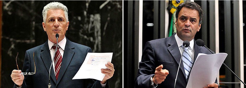 Deputado estadual Rogério Correia (PT-MG) comemorou o pedido de abertura de inquérito feito pelo procurador geral da República, Rodrigo Janot, ao STF, para investigar políticos citados na delação premiada do senador Delcídio do Amaral (sem partido-MS), dentre eles o senador Aécio Neves (PSDB-MG), acusado de ter recebido propina no esquema de corrupção de Furnas, que era dirigida por Dimas Toledo; “Tomara que o Dimas Toledo seja logo preso e faça delação premiada”, disse Correia; segundo o petista, se ele dizer delação, "não sobrará tucanos na face da terra"; “Até que enfim a PGR resolveu investigar o Aécio!" (Foto: Leonardo Lucena) Deputado estadual Rogério Correia (PT-MG) comemorou o pedido de abertura de inquérito feito pelo procurador geral da República, Rodrigo Janot, ao STF, para investigar políticos citados na delação premiada do senador Delcídio do Amaral (sem partido-MS), dentre eles o senador Aécio Neves (PSDB-MG), acusado de ter recebido propina no esquema de corrupção de Furnas, que era dirigida por Dimas Toledo; “Tomara que o Dimas Toledo seja logo preso e faça delação premiada”, disse Correia; segundo o petista, se ele dizer delação, "não sobrará tucanos na face da terra"; “Até que enfim a PGR resolveu investigar o Aécio!"