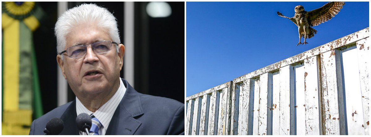 Crítico ferrenho do impeachment contra a presidente Dilma, o senador Roberto Requião (PMDB-PR) afirmou, no Twitter, que alguns parlamentares começam a deixar Brasília; "Com a desmoralização do impeachment deputados deixam Brasilia para regressar na próxima terça feira", afirmou o parlamentar; as informações dão conta de que, neste sábado (16), apenas 409 dos 513 deputados federais registraram presença na Câmara - os outros 104 teriam deixado Brasília e desligado seus celulares; na Esplanada dos Ministérios foi colocado um muro para evitar conflitos entre manifestantes contra e pró impeachment (Foto: Leonardo Lucena) Crítico ferrenho do impeachment contra a presidente Dilma, o senador Roberto Requião (PMDB-PR) afirmou, no Twitter, que alguns parlamentares começam a deixar Brasília; "Com a desmoralização do impeachment deputados deixam Brasilia para regressar na próxima terça feira", afirmou o parlamentar; as informações dão conta de que, neste sábado (16), apenas 409 dos 513 deputados federais registraram presença na Câmara - os outros 104 teriam deixado Brasília e desligado seus celulares; na Esplanada dos Ministérios foi colocado um muro para evitar conflitos entre manifestantes contra e pró impeachment