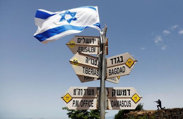 Bandeira de Israel 10/05/2018 REUTERS/Ronen Zvulun (Foto: Reinaldo) Bandeira de Israel 10/05/2018 REUTERS/Ronen Zvulun