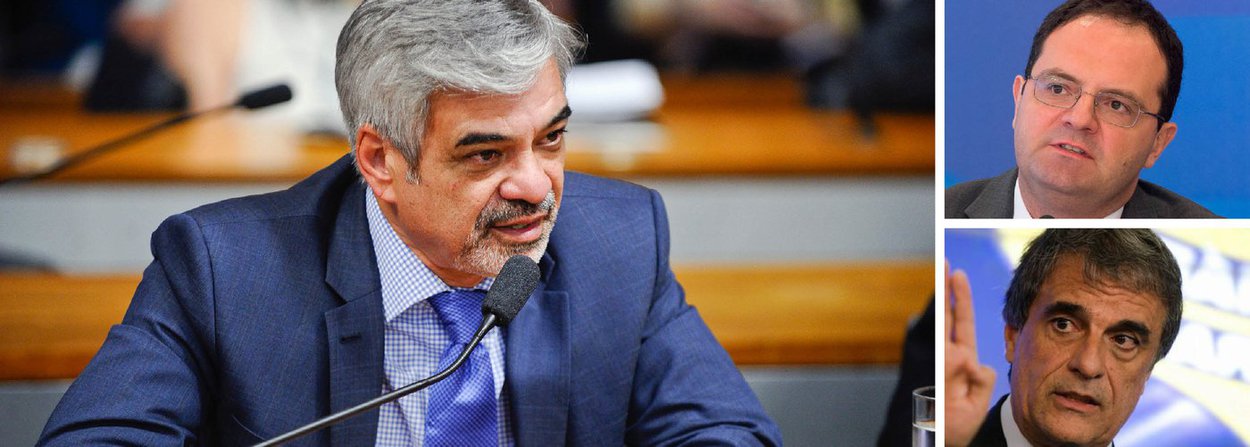 Líder do Governo no Senado, Humberto Costa (PT-PE), se reuniu com os ministros da Fazenda, Nelson Barbosa, e da Advocacia-Geral da União, José Eduardo Cardozo, para tratar do processo de impeachment da presidenta Dilma Rousseff, que começou a tramitar na Casa; encontro contou com a participação de 18 parlamentares do PT, PP, PMDB, PDT, PSB, PPS e PR; "Foi uma reunião suprapartidária, da qual participaram, aliás, senadores que defendem o impeachment. Os ministros vieram mostrar, com argumentos sólidos e bem detalhados, a nulidade de todo esse processo. Vamos levar esses argumentos à população para que cada brasileiro entenda que, em nenhum momento, a presidente cometeu crime de responsabilidade", afirmou Humberto (Foto: Paulo Emílio) Líder do Governo no Senado, Humberto Costa (PT-PE), se reuniu com os ministros da Fazenda, Nelson Barbosa, e da Advocacia-Geral da União, José Eduardo Cardozo, para tratar do processo de impeachment da presidenta Dilma Rousseff, que começou a tramitar na Casa; encontro contou com a participação de 18 parlamentares do PT, PP, PMDB, PDT, PSB, PPS e PR; "Foi uma reunião suprapartidária, da qual participaram, aliás, senadores que defendem o impeachment. Os ministros vieram mostrar, com argumentos sólidos e bem detalhados, a nulidade de todo esse processo. Vamos levar esses argumentos à população para que cada brasileiro entenda que, em nenhum momento, a presidente cometeu crime de responsabilidade", afirmou Humberto