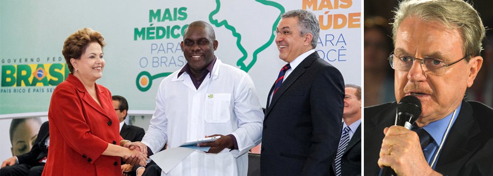 "Ao lançar Medida Provisória para proteger o Mais Médicos, um dos mais bem-sucedidos programas de seu governo, Dilma Rousseff pode reagrupar seus aliados num ano de eleições municipais", diz o colunista Paulo Moreira Leite; "A medida tem apoio de milhares de prefeitos, inclusive de Márcio Lacerda, de Belo Horizonte, tradicional aliado de Aécio Neves. Falando em nome da Federação Nacional dos Prefeitos, da qual é presidente, Lacerda escreveu carta de apoio onde diz que a descontinuidade do Mais Médicos criaria um caos nas cidades, justamente em período eleitoral"; leia a íntegra (Foto: Paulo Moreira Leite) "Ao lançar Medida Provisória para proteger o Mais Médicos, um dos mais bem-sucedidos programas de seu governo, Dilma Rousseff pode reagrupar seus aliados num ano de eleições municipais", diz o colunista Paulo Moreira Leite; "A medida tem apoio de milhares de prefeitos, inclusive de Márcio Lacerda, de Belo Horizonte, tradicional aliado de Aécio Neves. Falando em nome da Federação Nacional dos Prefeitos, da qual é presidente, Lacerda escreveu carta de apoio onde diz que a descontinuidade do Mais Médicos criaria um caos nas cidades, justamente em período eleitoral"; leia a íntegra