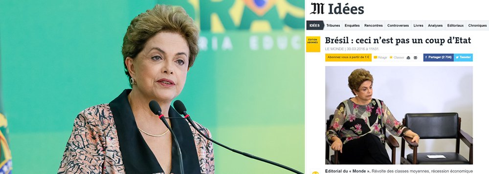 Jornal francês destaca cartas que recebeu de brasileiros questionando sua abordagem sobre a crise no Brasil; o ombudsman da publicação, Franck Nouchi, questiona neste domingo: o "Le Monde foi parcial na cobertura da crise politica brasileira?"; jornal diz lamentar não ter levado em consideração a parcialidade da imprensa brasileira na cobertura do impeachment e não ter mencionado que os parlamentares que julgam a presidente Dilma Rousseff são corruptos (Foto: Paulo Emílio) Jornal francês destaca cartas que recebeu de brasileiros questionando sua abordagem sobre a crise no Brasil; o ombudsman da publicação, Franck Nouchi, questiona neste domingo: o "Le Monde foi parcial na cobertura da crise politica brasileira?"; jornal diz lamentar não ter levado em consideração a parcialidade da imprensa brasileira na cobertura do impeachment e não ter mencionado que os parlamentares que julgam a presidente Dilma Rousseff são corruptos