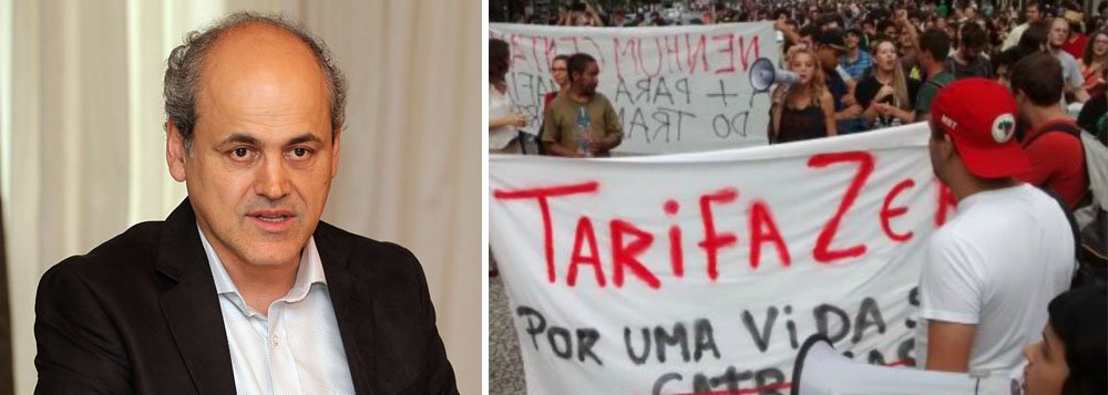 O prefeito Gustavo Fruet (PDT) disse que um novo reajuste na tarifa é "inevitável", tem que ser dado, pelo "edital" e pela "inflação"; as notícias de Fruet também não são nada animadoras para os 12 mil motoristas e cobradores do sistema de transporte coletivo, pois, segundo o prefeito, a tendência é que de agora em diante é implantar o sistema eletrônico nos ônibus; "Acho que o futuro ideal é ter 100% o cartão", antecipou o pedetista (Foto: Leonardo Lucena) O prefeito Gustavo Fruet (PDT) disse que um novo reajuste na tarifa é "inevitável", tem que ser dado, pelo "edital" e pela "inflação"; as notícias de Fruet também não são nada animadoras para os 12 mil motoristas e cobradores do sistema de transporte coletivo, pois, segundo o prefeito, a tendência é que de agora em diante é implantar o sistema eletrônico nos ônibus; "Acho que o futuro ideal é ter 100% o cartão", antecipou o pedetista