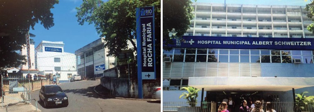 O executivo municipal vai gerir os hospitais estaduais Albert Schweitzer, em Realengo, e Rocha Faria, em Campo Grande; a administração das unidades foi transferida para a prefeitura em função das dificuldades do governo estado em manter os serviços de saúde os próximos dias, profissionais designados pela Secretaria Municipal de Saúde vão orientar a transição em cada um dos hospitais (Foto: Leonardo Lucena) O executivo municipal vai gerir os hospitais estaduais Albert Schweitzer, em Realengo, e Rocha Faria, em Campo Grande; a administração das unidades foi transferida para a prefeitura em função das dificuldades do governo estado em manter os serviços de saúde os próximos dias, profissionais designados pela Secretaria Municipal de Saúde vão orientar a transição em cada um dos hospitais