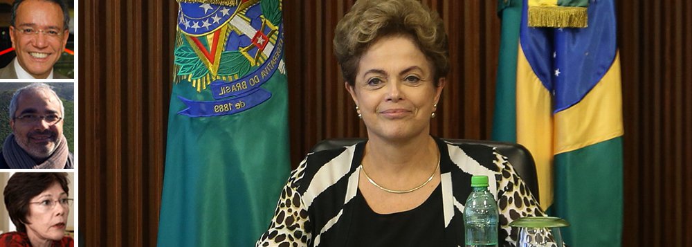 Dois novos pareceres contra o pedido de impeachment da presidente Dilma Rousseff foram divulgados nesta segunda-feira, 7; os documentos, assinados pelos juristas Juarez Tavares e Geraldo Prado, e pela Rosa Cardoso, são claros ao evidenciar a inconstitucionalidade e ilegalidade da peça abraçada pela oposição; segundo Tavares e Prado, Eduardo Cunha deveria ter realizado audiência prévia para ouvir a presidente antes de deflagrar o processo; no segundo parecer, Rosa Cardoso também atesta que as "pedaladas fiscais" não se configuram como crime de responsabilidade, e que o TCU só considerou agora uma prática comum dos governos; leia as íntegras dos pareceres
(Foto: Aquiles Lins) Dois novos pareceres contra o pedido de impeachment da presidente Dilma Rousseff foram divulgados nesta segunda-feira, 7; os documentos, assinados pelos juristas Juarez Tavares e Geraldo Prado, e pela Rosa Cardoso, são claros ao evidenciar a inconstitucionalidade e ilegalidade da peça abraçada pela oposição; segundo Tavares e Prado, Eduardo Cunha deveria ter realizado audiência prévia para ouvir a presidente antes de deflagrar o processo; no segundo parecer, Rosa Cardoso também atesta que as "pedaladas fiscais" não se configuram como crime de responsabilidade, e que o TCU só considerou agora uma prática comum dos governos; leia as íntegras dos pareceres