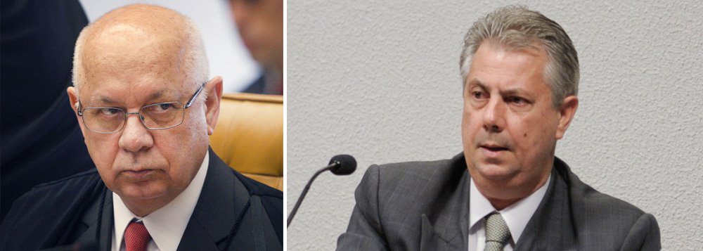 O ministro Teori Zavascki, do Supremo Tribunal Federal (STF), determinou nesta sexta (27) a transferência do advogado Edson Ribeiro para o presídio Ary Franco, no Rio de Janeiro; Ribeiro é ex-advogado do ex-diretor da Área Internacional da Petrobras Nestor Cerveró; na mesma decisão, o ministro negou pedido de liberdade feito pela defesa
(Foto: Valter Lima) O ministro Teori Zavascki, do Supremo Tribunal Federal (STF), determinou nesta sexta (27) a transferência do advogado Edson Ribeiro para o presídio Ary Franco, no Rio de Janeiro; Ribeiro é ex-advogado do ex-diretor da Área Internacional da Petrobras Nestor Cerveró; na mesma decisão, o ministro negou pedido de liberdade feito pela defesa