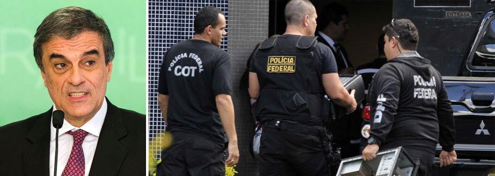 "A Lava Jato não será interrompida e todas as outras operações não sofrerão cortes por força da situação orçamentária", declarou o ministro da Justiça à Folha, a respeito do corte de R$ 133 milhões no orçamento da Polícia Federal para 2016; ele afirma que tenta recompor os cortes previstos na proposta que saiu do Congresso (Foto: Gisele Federicce) "A Lava Jato não será interrompida e todas as outras operações não sofrerão cortes por força da situação orçamentária", declarou o ministro da Justiça à Folha, a respeito do corte de R$ 133 milhões no orçamento da Polícia Federal para 2016; ele afirma que tenta recompor os cortes previstos na proposta que saiu do Congresso