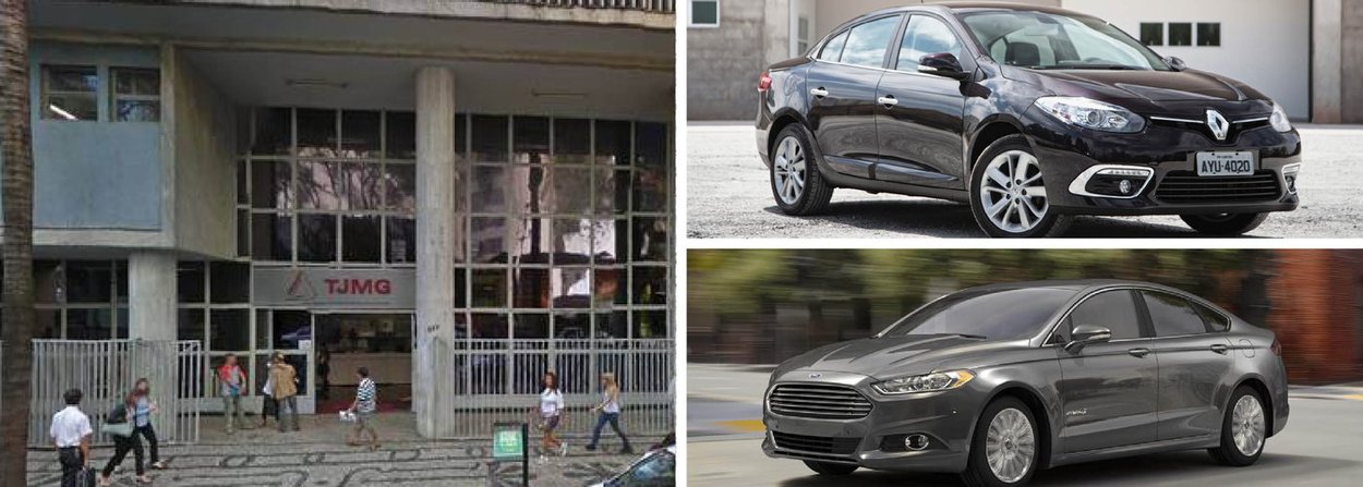 Tribunal de Justiça de Minas Gerais decidiu trocar sua linha automotiva de luxo disponível para os desembargadores e para a diretoria do órgão, totalizando um custo aos cofres públicos de R$ 6,8 milhões; o tribunal já havia renovado a frota no início de 2014, comprando 57 carros com valor médio de R$ 54.715 mil; segundo a assessoria de imprensa do TJ mineiro, a aquisição dos novos carros é uma questão de segurança aos usuários, pois "possibilita fugas e retomadas de velocidade em caso de emergência" (Foto: Luis Mauro Queiroz) Tribunal de Justiça de Minas Gerais decidiu trocar sua linha automotiva de luxo disponível para os desembargadores e para a diretoria do órgão, totalizando um custo aos cofres públicos de R$ 6,8 milhões; o tribunal já havia renovado a frota no início de 2014, comprando 57 carros com valor médio de R$ 54.715 mil; segundo a assessoria de imprensa do TJ mineiro, a aquisição dos novos carros é uma questão de segurança aos usuários, pois "possibilita fugas e retomadas de velocidade em caso de emergência"