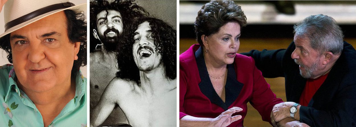 “Esses caras que estão querendo o impeachment não têm força para pedir porra nenhuma”, diz Paulinho Boca de Cantor, uma das vozes mais conhecidas dos Novos Baianos, em entrevista a Alex Solnik; Paulinho também afirma que o país está dividido meio a meio entre os que defendem e os que atacam o governo porque os mais pobres – “que sabem quem é Lula, mas não sabem quem é Temer” - realmente melhoraram de vida, como ele mesmo constatou em sua cidade natal, no interior da Bahia, onde, depois do Bolsa Família até pizza entrou no cardápio; ele conta que ainda recebe muitos pedidos de fãs para que a banda volte a se reunir depois de 36 anos de separação, apoia a volta dos Novos Baianos e acredita que isso pode acontecer “quando todo mundo tiver vontade” (Foto: Leonardo Attuch) “Esses caras que estão querendo o impeachment não têm força para pedir porra nenhuma”, diz Paulinho Boca de Cantor, uma das vozes mais conhecidas dos Novos Baianos, em entrevista a Alex Solnik; Paulinho também afirma que o país está dividido meio a meio entre os que defendem e os que atacam o governo porque os mais pobres – “que sabem quem é Lula, mas não sabem quem é Temer” - realmente melhoraram de vida, como ele mesmo constatou em sua cidade natal, no interior da Bahia, onde, depois do Bolsa Família até pizza entrou no cardápio; ele conta que ainda recebe muitos pedidos de fãs para que a banda volte a se reunir depois de 36 anos de separação, apoia a volta dos Novos Baianos e acredita que isso pode acontecer “quando todo mundo tiver vontade”