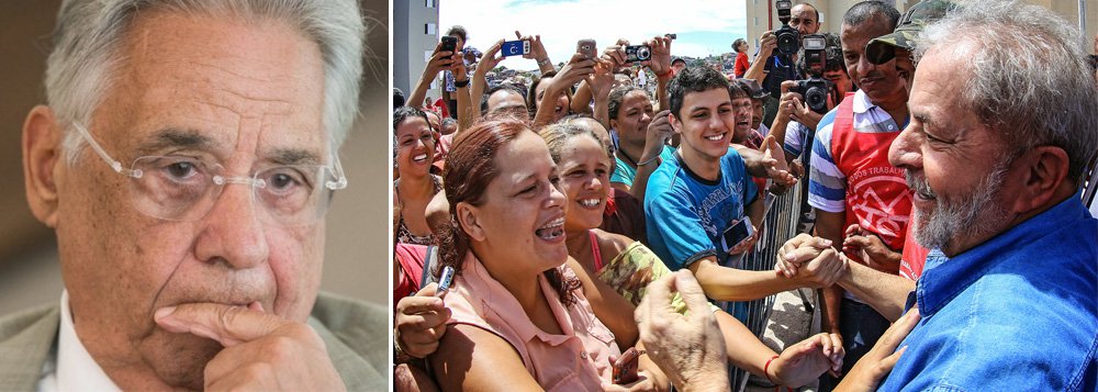 "FHC tornou-se a triste caricatura desse fracasso da velha elite brasileira. De teórico da transição conservadora e de presidente de uma nota só – a estabilidade monetária -, de social democrata a um reles neoliberal -, tornou-se um golpista sem ideias e sem apoio popular", diz o colunista Emir Sader; "A tragédia da trajetória de FHC resume, de forma exemplar, o fracasso da elite tradicional brasileira diante de um pais que teve revelado todo o seu potencial com o governo Lula e que busca seu reencontro com esse caminho, derrotando, uma vez mais, a FHC e a direita brasileira" (Foto: Emir Sader) "FHC tornou-se a triste caricatura desse fracasso da velha elite brasileira. De teórico da transição conservadora e de presidente de uma nota só – a estabilidade monetária -, de social democrata a um reles neoliberal -, tornou-se um golpista sem ideias e sem apoio popular", diz o colunista Emir Sader; "A tragédia da trajetória de FHC resume, de forma exemplar, o fracasso da elite tradicional brasileira diante de um pais que teve revelado todo o seu potencial com o governo Lula e que busca seu reencontro com esse caminho, derrotando, uma vez mais, a FHC e a direita brasileira"