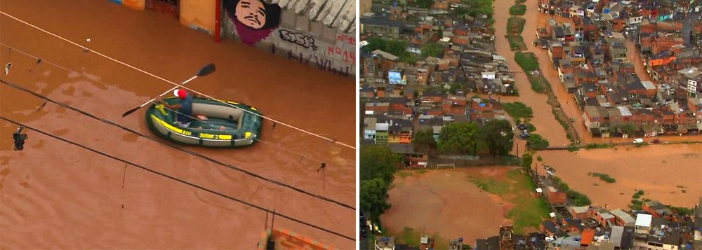 s regiões de Perus e de São Mateus, nas zonas norte e leste de São Paulo, respectivamente, permaneciam em estado de alerta na manhã deste sábado (2), um dia depois de fortes chuvas atingirem a capital paulista; a medida foi adotada pelo Centro de Gerenciamento de Emergências (CGE), ligado à prefeitura, após dois córregos transbordarem (Foto: Leonardo Lucena) s regiões de Perus e de São Mateus, nas zonas norte e leste de São Paulo, respectivamente, permaneciam em estado de alerta na manhã deste sábado (2), um dia depois de fortes chuvas atingirem a capital paulista; a medida foi adotada pelo Centro de Gerenciamento de Emergências (CGE), ligado à prefeitura, após dois córregos transbordarem