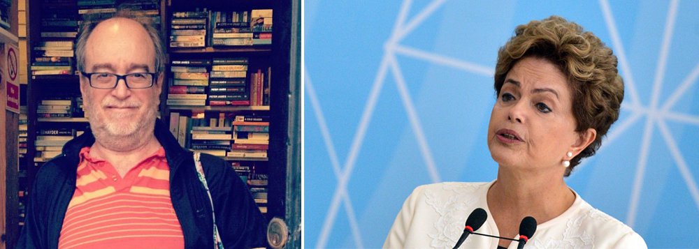 Jornalista Paulo Nogueira, do Diário do Centro do Mundo, critica a presidente pelo fato de ter publicado um artigo na Folha de S. Paulo no primeiro dia do ano; "A questão é: Dilma apanhou tanto da Folha, e é assim que ela responde? Para mim, trata-se de um modelo mental obsoleto. Dilma enxerga a mídia ao velho modo – jornais e revistas impressos, rádios e televisão", diz ele (Foto: Gisele Federicce) Jornalista Paulo Nogueira, do Diário do Centro do Mundo, critica a presidente pelo fato de ter publicado um artigo na Folha de S. Paulo no primeiro dia do ano; "A questão é: Dilma apanhou tanto da Folha, e é assim que ela responde? Para mim, trata-se de um modelo mental obsoleto. Dilma enxerga a mídia ao velho modo – jornais e revistas impressos, rádios e televisão", diz ele