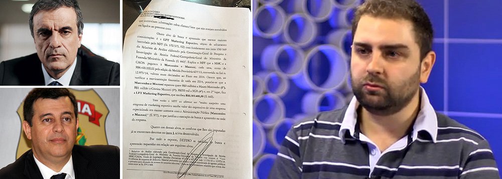 Desde as 8h30 desta segunda-feira, o advogado de Luis Claudio Lula da Silva, filho do ex-presidente Lula, está plantado em frente à Polícia Federal, onde busca acesso aos autos do processo da Operação Zelotes; documentos já foram vazados para praticamente toda a imprensa, mas Luis Claudio, cuja empresa foi alvo de busca e apreensão, ainda não teve acesso às acusações; seus advogados estudam entrar com reclamação ao Ministério da Justiça, comandado pelo ministro José Eduardo Cardozo, e à corregedoria da Polícia Federal, chefiada por Leandro Daiello (Foto: Leonardo Attuch) Desde as 8h30 desta segunda-feira, o advogado de Luis Claudio Lula da Silva, filho do ex-presidente Lula, está plantado em frente à Polícia Federal, onde busca acesso aos autos do processo da Operação Zelotes; documentos já foram vazados para praticamente toda a imprensa, mas Luis Claudio, cuja empresa foi alvo de busca e apreensão, ainda não teve acesso às acusações; seus advogados estudam entrar com reclamação ao Ministério da Justiça, comandado pelo ministro José Eduardo Cardozo, e à corregedoria da Polícia Federal, chefiada por Leandro Daiello