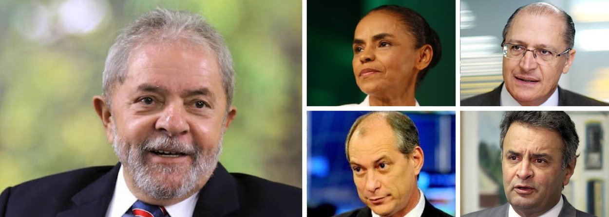 Pesquisa realizada pelo instituto Paraná Pesquisas, feita com 1252 eleitores em 32 municípios alagoanos, aponta que o ex-presidente Lula lidera as intenções de voto no mais provável cenário da disputa presidencial em 2018; em seguida aparecem Marina Silva (Rede), o governador de São Paulo, Geraldo Alckmin (PSDB), e em quarto lugar Ciro Gomes (PDT); quadro só é alterado quando aparece o nome do senador Aécio Neves (PSDB) (Foto: Voney Malta) Pesquisa realizada pelo instituto Paraná Pesquisas, feita com 1252 eleitores em 32 municípios alagoanos, aponta que o ex-presidente Lula lidera as intenções de voto no mais provável cenário da disputa presidencial em 2018; em seguida aparecem Marina Silva (Rede), o governador de São Paulo, Geraldo Alckmin (PSDB), e em quarto lugar Ciro Gomes (PDT); quadro só é alterado quando aparece o nome do senador Aécio Neves (PSDB)