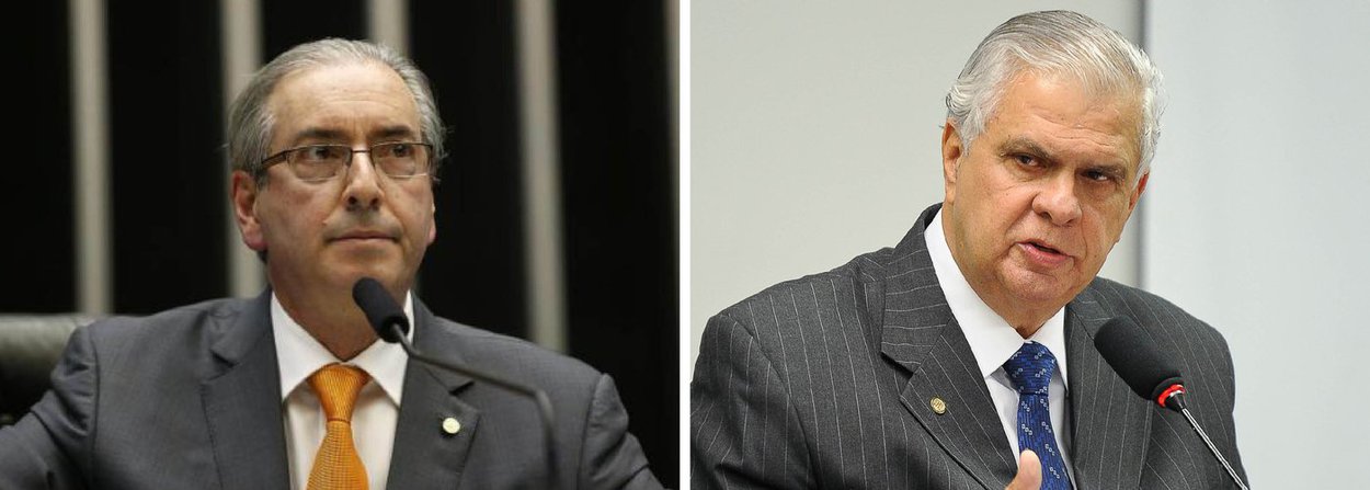 Após a divulgação das provas de que mantém contas secretas na Suíça, o presidente da Câmara dos Deputados, Eduardo Cunha (PMDB), vê aumentar seu isolamento e perder apoio de pelo menos metade dos membros do Conselho de Ética, que irá analisar se Cunha quebrou o decoro parlamentar, o que pode resultar na perda do seu mandato e do foro privilegiado; o apoio a Cunha nos 21 membros do colegiado caiu de entre 11 e 14 para apenas 5; até o PSDB pode desembarcar do aliado; se depender do presidente do Conselho de Ética, deputado José Carlos Araújo (PSD-BA), a análise da representação contra Cunha será rápida; "Quero fazer o mais rápido possível. Quanto mais rápido eu sair deste problema, melhor para mim", disse (Foto: Aquiles Lins) Após a divulgação das provas de que mantém contas secretas na Suíça, o presidente da Câmara dos Deputados, Eduardo Cunha (PMDB), vê aumentar seu isolamento e perder apoio de pelo menos metade dos membros do Conselho de Ética, que irá analisar se Cunha quebrou o decoro parlamentar, o que pode resultar na perda do seu mandato e do foro privilegiado; o apoio a Cunha nos 21 membros do colegiado caiu de entre 11 e 14 para apenas 5; até o PSDB pode desembarcar do aliado; se depender do presidente do Conselho de Ética, deputado José Carlos Araújo (PSD-BA), a análise da representação contra Cunha será rápida; "Quero fazer o mais rápido possível. Quanto mais rápido eu sair deste problema, melhor para mim", disse