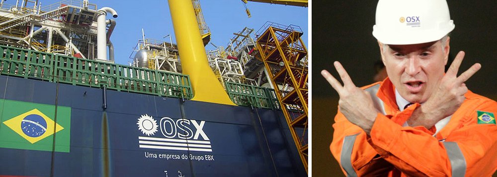 O ex-gerente-geral da área Internacional da Petrobras e mais novo delator da Lava Jato, Eduardo Vaz Costa Musa, disse em depoimento à Justiça que a empresa OSX, que integra o grupo EBX, do empresário Eike batista, pagou R$ 5 milhões em propinas para participar de uma licitação internacional de navios-plataforma para a estatal em 2012; valor do contrato vencido pelo consórcio Íntegra, que também tem a Mendes Jr como sócio, era de cerca de US$ 900 milhões; Musa, porém, não informou se Eike tinha conhecimento do esquema. (Foto: Paulo Emílio) O ex-gerente-geral da área Internacional da Petrobras e mais novo delator da Lava Jato, Eduardo Vaz Costa Musa, disse em depoimento à Justiça que a empresa OSX, que integra o grupo EBX, do empresário Eike batista, pagou R$ 5 milhões em propinas para participar de uma licitação internacional de navios-plataforma para a estatal em 2012; valor do contrato vencido pelo consórcio Íntegra, que também tem a Mendes Jr como sócio, era de cerca de US$ 900 milhões; Musa, porém, não informou se Eike tinha conhecimento do esquema.