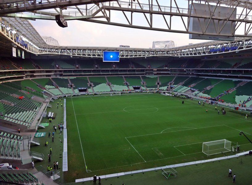 As partidas estão marcadas para o dia 25 de novembro, na Vila Belmiro, em Santos, e para o dia 2 de dezembro, no Allianz Parque, em São Paulo; Palmeiras e Santos reeditam a final do Campeonato Paulista deste ano, na ocasião, vencido pela equipe do litoral paulista; ambas as equipes mandaram representantes para o sorteio (Foto: Luis Mauro Queiroz) As partidas estão marcadas para o dia 25 de novembro, na Vila Belmiro, em Santos, e para o dia 2 de dezembro, no Allianz Parque, em São Paulo; Palmeiras e Santos reeditam a final do Campeonato Paulista deste ano, na ocasião, vencido pela equipe do litoral paulista; ambas as equipes mandaram representantes para o sorteio