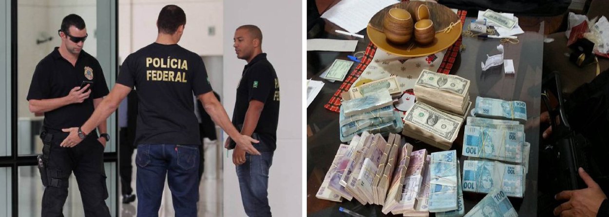 Agentes da Polícia Federal (PF) deflagraram nesta terça-feira (22) a Operação Ex-Câmbio contra quatro quadrilhas de doleiros em Santa Catarina; stimativa é que o esquema tenha movimentado cerca de R$ 2,3 bilhões por ano, desde 2011; estão sendo cumpridos dez mandados de prisão preventiva, 68 de busca e apreensão e outros dez de condução coercitiva em municipios de Santa Catarina, Paraná e do Rio Grande do Sul; cerca de 20 pessoas já foram detidas por suspeitas de envolvimento no esquema (Foto: Paulo Emílio) Agentes da Polícia Federal (PF) deflagraram nesta terça-feira (22) a Operação Ex-Câmbio contra quatro quadrilhas de doleiros em Santa Catarina; stimativa é que o esquema tenha movimentado cerca de R$ 2,3 bilhões por ano, desde 2011; estão sendo cumpridos dez mandados de prisão preventiva, 68 de busca e apreensão e outros dez de condução coercitiva em municipios de Santa Catarina, Paraná e do Rio Grande do Sul; cerca de 20 pessoas já foram detidas por suspeitas de envolvimento no esquema