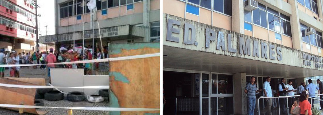 Após decisão judicial para reintegração de posse ao INSS do Edifício Palmares, no Centro de Maceió, dezenas de famílias acamparam em um terreno no Benedito Bentes II; as famílias aguardam, agora, a entrega oficial das casas do Residencial Parque dos Caetés, também situado no Complexo Benedito Bentes; parte dos imóveis será entregue em dezembro deste ano (Foto: Voney Malta) Após decisão judicial para reintegração de posse ao INSS do Edifício Palmares, no Centro de Maceió, dezenas de famílias acamparam em um terreno no Benedito Bentes II; as famílias aguardam, agora, a entrega oficial das casas do Residencial Parque dos Caetés, também situado no Complexo Benedito Bentes; parte dos imóveis será entregue em dezembro deste ano