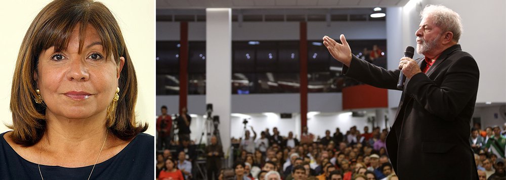 Para Dora Kramer, o ex-presidente Lula “foi o primeiro a acreditar que a compra de apoios no varejo poderia substituir a política”; “Resultado: os petistas estão hoje inteiramente nas mãos do PMDB”, diz; segundo ela, “já não depende da atuação do incrivelmente competente articulador – um mito, cujos pés, como se vê, exibem consistência arenosa. Depende, sobretudo, daquilo que o PMDB vai querer” (Foto: Roberta Namour) Para Dora Kramer, o ex-presidente Lula “foi o primeiro a acreditar que a compra de apoios no varejo poderia substituir a política”; “Resultado: os petistas estão hoje inteiramente nas mãos do PMDB”, diz; segundo ela, “já não depende da atuação do incrivelmente competente articulador – um mito, cujos pés, como se vê, exibem consistência arenosa. Depende, sobretudo, daquilo que o PMDB vai querer”