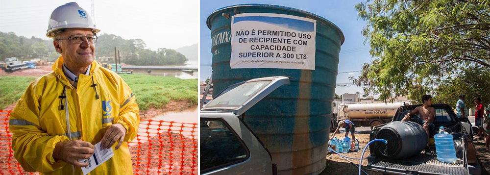Governador de São Paulo, Geraldo Alckmin (PSDB), que recebeu prêmio no Congresso por sua gestão na crise hídrica, estendeu para março de 2016 a meta de distribuir 25 mil reservatórios até junho; medida foi anunciada para socorrer famílias pobres prejudicadas pelo racionamento (Foto: Roberta Namour) Governador de São Paulo, Geraldo Alckmin (PSDB), que recebeu prêmio no Congresso por sua gestão na crise hídrica, estendeu para março de 2016 a meta de distribuir 25 mil reservatórios até junho; medida foi anunciada para socorrer famílias pobres prejudicadas pelo racionamento