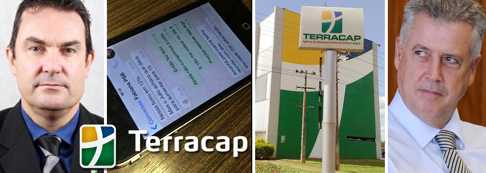 Denúncia envolve o presidente da Terracap, Alexandre Navarro, que negociaria com uma pessoa ligada ao PSB, chamada "Fabi", pagamentos de propina para o partido via WhatsApp; responsável por todos os loteamentos e projetos de construtoras no Distrito Federal, a Terracap é a maior empresa imobiliária do Brasil e vê agora no meio de um escândalo que pode abalar a imagem do governador Rodrigo Rollemberg; "Estão montando uma quadrilha aqui", diz o informante que enviou as mensagens ao site que fez a denúncia (Foto: Leonardo Attuch) Denúncia envolve o presidente da Terracap, Alexandre Navarro, que negociaria com uma pessoa ligada ao PSB, chamada "Fabi", pagamentos de propina para o partido via WhatsApp; responsável por todos os loteamentos e projetos de construtoras no Distrito Federal, a Terracap é a maior empresa imobiliária do Brasil e vê agora no meio de um escândalo que pode abalar a imagem do governador Rodrigo Rollemberg; "Estão montando uma quadrilha aqui", diz o informante que enviou as mensagens ao site que fez a denúncia