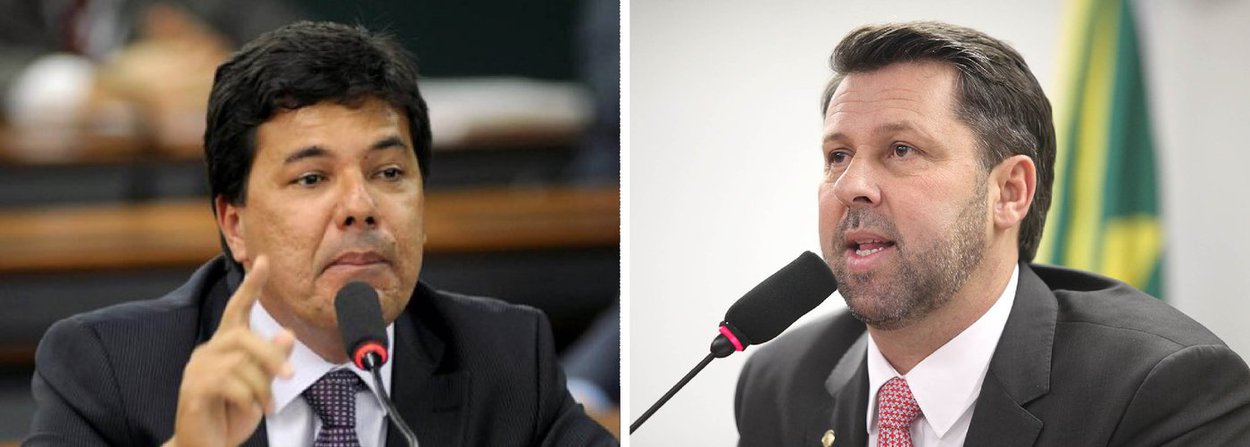 "Queremos a fixação de um calendário de votação da PEC e, depois desse calendário definido, podemos pactuar também a agenda de votação da sessão do Congresso", disse o líder do DEM, deputado Mendonça Filho (PE); "É imprescindível que o presidente do Senado ponha em votação a PEC que está literalmente engavetada no Senado para que possamos definir se vai haver financiamento privado no país", disse outro líder, o deputado Carlos Sampaio (PSDB-SP) (Foto: Gisele Federicce) "Queremos a fixação de um calendário de votação da PEC e, depois desse calendário definido, podemos pactuar também a agenda de votação da sessão do Congresso", disse o líder do DEM, deputado Mendonça Filho (PE); "É imprescindível que o presidente do Senado ponha em votação a PEC que está literalmente engavetada no Senado para que possamos definir se vai haver financiamento privado no país", disse outro líder, o deputado Carlos Sampaio (PSDB-SP)