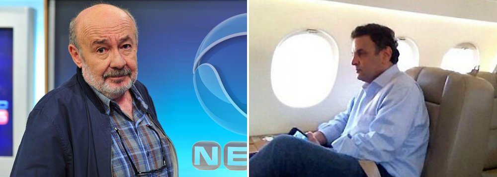 "A hipocrisia dos tucanos ao denunciarem o aparelhamento do Estado pelos governos petistas foi exposta mais uma vez com a revelação sobre o uso do avião oficial em viagens particulares de Aécio Neves nos sete anos e três meses em que foi governador de Minas Gerais", diz o jornalista; "Transformado em jatinho privê, o avião pousou também em Angra dos Reis e Búzios, dois bucólicos balneários fluminenses, além de levar o governador por seis vezes a Florianópolis, onde morava a namorada dele, Létícia Weber, com quem se casou antes da campanha eleitoral" (Foto: Leonardo Attuch) "A hipocrisia dos tucanos ao denunciarem o aparelhamento do Estado pelos governos petistas foi exposta mais uma vez com a revelação sobre o uso do avião oficial em viagens particulares de Aécio Neves nos sete anos e três meses em que foi governador de Minas Gerais", diz o jornalista; "Transformado em jatinho privê, o avião pousou também em Angra dos Reis e Búzios, dois bucólicos balneários fluminenses, além de levar o governador por seis vezes a Florianópolis, onde morava a namorada dele, Létícia Weber, com quem se casou antes da campanha eleitoral"