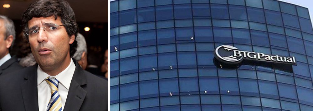 Em nota, o banco de André Esteves, que foi preso na Lava Jato, nega "veementemente" o pagamento de R$ 45 milhões de propina ao presidente da Câmara para alterar uma medida provisória com o objetivo de beneficiar o banco; o BTG Pactual é dono da massa falida do Banco Bamerindus; na nota, a instituição assegura que o BTG e a massa falida do Bamerindus não se beneficiaram da MP 608 na redação original proposta pelo Poder Executivo "nem da aprovação da emenda proposta pelo deputado federal Eduardo Cunha" (Foto: Gisele Federicce) Em nota, o banco de André Esteves, que foi preso na Lava Jato, nega "veementemente" o pagamento de R$ 45 milhões de propina ao presidente da Câmara para alterar uma medida provisória com o objetivo de beneficiar o banco; o BTG Pactual é dono da massa falida do Banco Bamerindus; na nota, a instituição assegura que o BTG e a massa falida do Bamerindus não se beneficiaram da MP 608 na redação original proposta pelo Poder Executivo "nem da aprovação da emenda proposta pelo deputado federal Eduardo Cunha"