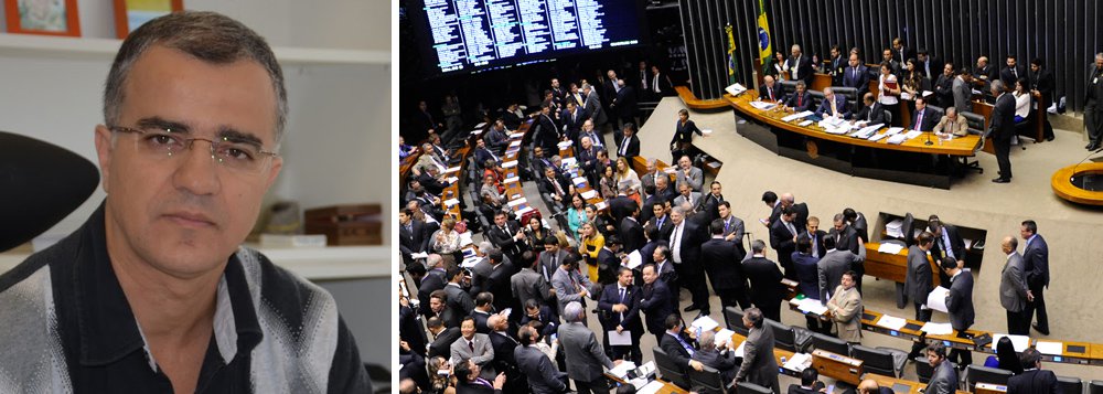 Jornalista Kennedy Alencar disse nesta quinta-feira, 24, que a reforma ministerial que a presidente Dilma Rousseff está negociando precisa garantir pelo menos 260 votos na Câmara; "A reforma ministerial exige a obtenção de cerca de 260 votos na Câmara, o que seria um número suficiente para matar a estratégia da oposição para viabilizar o impeachment a partir da votação de um recurso contra eventual negativa do presidente da Câmara", afirma Kennedy, sobre o rito do golpe desenhado por Eduardo Cunha (Foto: Aquiles Lins) Jornalista Kennedy Alencar disse nesta quinta-feira, 24, que a reforma ministerial que a presidente Dilma Rousseff está negociando precisa garantir pelo menos 260 votos na Câmara; "A reforma ministerial exige a obtenção de cerca de 260 votos na Câmara, o que seria um número suficiente para matar a estratégia da oposição para viabilizar o impeachment a partir da votação de um recurso contra eventual negativa do presidente da Câmara", afirma Kennedy, sobre o rito do golpe desenhado por Eduardo Cunha