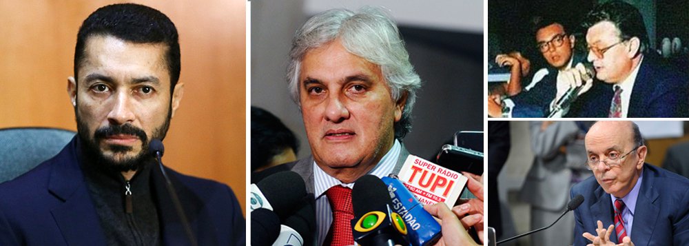 Se o lobista Fernando Baiano de fato protegeu o empresário Gregório Marin Preciado, que é ligado a José Serra (PSDB-SP), em seu acordo de delação premiada pela Lava Jato, como apontou o senador Delcídio Amaral (PT-MS), os benefícios de sua delação premiada deveriam ser revistos; Preciado é casado com a prima do senador tucano e ligado à propina paga por Pasadena; foi o empresário que apresentou Delcídio ao lobista, fato ocultado por Baiano, de acordo com o senador petista; há poucos meses, a defesa do próprio Fernando Baiano pediu ao STF a anulação dos benefícios do delator Júlio Camargo sob o argumento de que ele tinha mentido em sua delação para proteger o presidente da Câmara, Eduardo Cunha (PMDB-RJ) (Foto: Gisele Federicce) Se o lobista Fernando Baiano de fato protegeu o empresário Gregório Marin Preciado, que é ligado a José Serra (PSDB-SP), em seu acordo de delação premiada pela Lava Jato, como apontou o senador Delcídio Amaral (PT-MS), os benefícios de sua delação premiada deveriam ser revistos; Preciado é casado com a prima do senador tucano e ligado à propina paga por Pasadena; foi o empresário que apresentou Delcídio ao lobista, fato ocultado por Baiano, de acordo com o senador petista; há poucos meses, a defesa do próprio Fernando Baiano pediu ao STF a anulação dos benefícios do delator Júlio Camargo sob o argumento de que ele tinha mentido em sua delação para proteger o presidente da Câmara, Eduardo Cunha (PMDB-RJ)