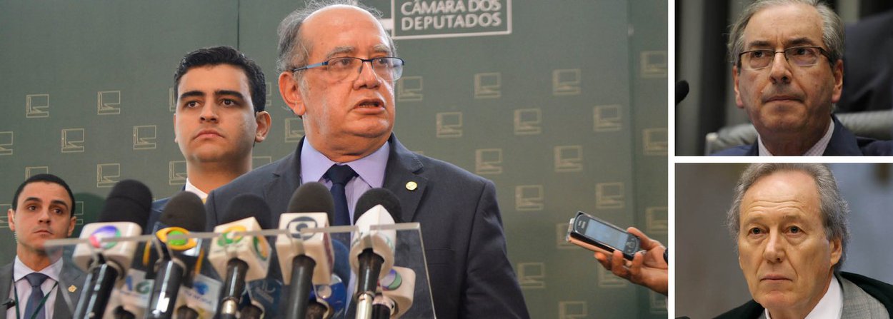O ministro Gilmar Mendes, do Supremo Tribunal Federal, afirmou nesta quarta-feira, 23, que irá tentar reabrir o julgamento que proibiu a doação de empresas em campanhas eleitorais; segundo ele, para definir a validade da decisão, seriam necessários oito votos, o que chama de “modulação de efeitos” da nova regra; "Não havia oito votos no plenário. O ministro Joaquim Barbosa já tinha se manifestado contrário à modulação. Precisa desse complemento sob pena de cairmos em uma situação que parece um suicídio democrático", afirmou; caso foi discutido em visita ao presidente da Câmara, Eduardo Cunha (PMDB), que também defende doações de empresas; presidente do STF, Ricardo Lewandowski, já classificou o assunto como "caso encerrado" (Foto: Aquiles Lins) O ministro Gilmar Mendes, do Supremo Tribunal Federal, afirmou nesta quarta-feira, 23, que irá tentar reabrir o julgamento que proibiu a doação de empresas em campanhas eleitorais; segundo ele, para definir a validade da decisão, seriam necessários oito votos, o que chama de “modulação de efeitos” da nova regra; "Não havia oito votos no plenário. O ministro Joaquim Barbosa já tinha se manifestado contrário à modulação. Precisa desse complemento sob pena de cairmos em uma situação que parece um suicídio democrático", afirmou; caso foi discutido em visita ao presidente da Câmara, Eduardo Cunha (PMDB), que também defende doações de empresas; presidente do STF, Ricardo Lewandowski, já classificou o assunto como "caso encerrado"
