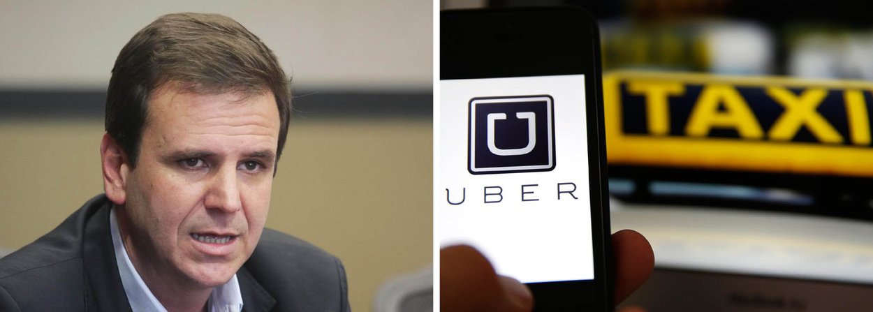 Prefeito do Rio, Eduardo Paes afirmou que o Executivo municipal vai manter os carros do Uber ilegais na capital fluminense; "O Uber é proibido. Estamos receptivos para discutir o assunto, mas é proibido. Vamos buscar, cada vez mais, qualificar o serviço de transporte individual da cidade", disse Paes, durante uma visita ao Complexo de Deodoro, na Zona Norte
(Foto: Leonardo Lucena) Prefeito do Rio, Eduardo Paes afirmou que o Executivo municipal vai manter os carros do Uber ilegais na capital fluminense; "O Uber é proibido. Estamos receptivos para discutir o assunto, mas é proibido. Vamos buscar, cada vez mais, qualificar o serviço de transporte individual da cidade", disse Paes, durante uma visita ao Complexo de Deodoro, na Zona Norte