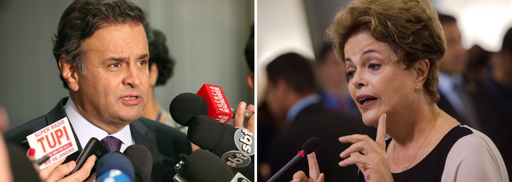 Partido presidido pelo senador Aécio Neves (MG) disse em nota à imprensa nesta tarde que a base do impeachment "não está um partido político, mas a voz de milhões de brasileiros"; declaração foi em resposta à fala da presidente Dilma Rousseff, que afirmou a jornalistas que a base do impeachment "é e sempre foi" o PSDB; apoiador do golpe contra a democracia, o partido tucano destaca o fato do jurista Hélio Bicudo, um dos autores do pedido de impeachment, ser um dos fundadores do PT e diz que o pedido – "ao contrário do que o PT fez no passado, ao propor o impeachment dos ex-presidentes Itamar Franco e Fernando Henrique Cardoso" - tem fundamento (Foto: Aquiles Lins) Partido presidido pelo senador Aécio Neves (MG) disse em nota à imprensa nesta tarde que a base do impeachment "não está um partido político, mas a voz de milhões de brasileiros"; declaração foi em resposta à fala da presidente Dilma Rousseff, que afirmou a jornalistas que a base do impeachment "é e sempre foi" o PSDB; apoiador do golpe contra a democracia, o partido tucano destaca o fato do jurista Hélio Bicudo, um dos autores do pedido de impeachment, ser um dos fundadores do PT e diz que o pedido – "ao contrário do que o PT fez no passado, ao propor o impeachment dos ex-presidentes Itamar Franco e Fernando Henrique Cardoso" - tem fundamento