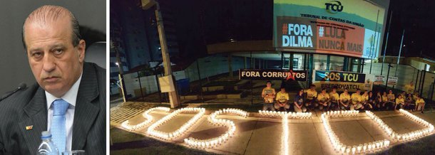 Reservadamente, dois ministros do TCU revelaram à jornalista do 247 Tereza Cruvinel ter sido assediados por visitantes de movimentos pró-impeachment que tentaram lhes cobrar compromisso com o voto pela rejeição das contas da presidente Dilma referentes a 2014; “Foi uma tentativa de constrangimento desagradável, dentro do meu gabinete”, queixou-se um ministro; grupos como o “Vemprarua” fazem desde ontem uma “Blitzkrieg” junto aos ministros do tribunal, pedindo que rejeitem pressões políticas do governo e dos partidos para aprovar as contas, ainda que com ressalvas, relata Tereza; a oposição espera a rejeição das contas pelo relator da ação, o ministro Augusto Nardes, a fim de fortalecer a ação pelo impeachment contra a presidente (Foto: Tereza Cruvinel) Reservadamente, dois ministros do TCU revelaram à jornalista do 247 Tereza Cruvinel ter sido assediados por visitantes de movimentos pró-impeachment que tentaram lhes cobrar compromisso com o voto pela rejeição das contas da presidente Dilma referentes a 2014; “Foi uma tentativa de constrangimento desagradável, dentro do meu gabinete”, queixou-se um ministro; grupos como o “Vemprarua” fazem desde ontem uma “Blitzkrieg” junto aos ministros do tribunal, pedindo que rejeitem pressões políticas do governo e dos partidos para aprovar as contas, ainda que com ressalvas, relata Tereza; a oposição espera a rejeição das contas pelo relator da ação, o ministro Augusto Nardes, a fim de fortalecer a ação pelo impeachment contra a presidente