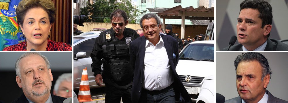 Depois de pouco mais de dois anos de Operação Lava Jato, o governo federal chegou à conclusão de que o objetivo do juiz Sergio Moro, que conduz a força-tarefa curitibana, é contribuir para a derrubada da presidente Dilma Rousseff e impedir a eventual volta do ex-presidente Lula ao poder; a gota d'água foi a etapa batizada como Acarajé, que levou à prisão o marqueteiro João Santana; nesta quarta-feira, o ministro Ricardo Berzoini afirmou que a Lava Jato "está comandada por uma visão midiática e uma tentativa de criar um clima de constrangimento no país"; a partir de agora, Moro não será mais tratado como um juiz isento pelo governo federal, mas como o braço jurídico de uma oposição, liderada pelo senador Aécio Neves, disposta a encontrar atalhos para o poder (Foto: Leonardo Attuch) Depois de pouco mais de dois anos de Operação Lava Jato, o governo federal chegou à conclusão de que o objetivo do juiz Sergio Moro, que conduz a força-tarefa curitibana, é contribuir para a derrubada da presidente Dilma Rousseff e impedir a eventual volta do ex-presidente Lula ao poder; a gota d'água foi a etapa batizada como Acarajé, que levou à prisão o marqueteiro João Santana; nesta quarta-feira, o ministro Ricardo Berzoini afirmou que a Lava Jato "está comandada por uma visão midiática e uma tentativa de criar um clima de constrangimento no país"; a partir de agora, Moro não será mais tratado como um juiz isento pelo governo federal, mas como o braço jurídico de uma oposição, liderada pelo senador Aécio Neves, disposta a encontrar atalhos para o poder