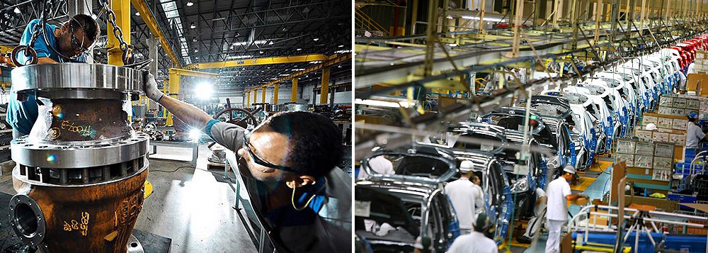 Somente no ano passado, os principais indicadores macroeconômicos, especialmente os ligados à indústria e ao varejo, registraram um retorno aos patamares apontados entre 2009 e 2011; produção industrial teve uma queda de 8,3% no ano passado, o que fez com que o setor industrial voltasse a trabalhar em níveis semelhantes aos de janeiro de 2009; nível do volume de vendas do varejo ampliado (que inclui veículos e material de construção), teve uma queda de 8,6% em 2015, enquanto no comércio restrito, a retração foi de 4,3%, menores vendas desde abril de 2012 (Foto: Paulo Emílio) Somente no ano passado, os principais indicadores macroeconômicos, especialmente os ligados à indústria e ao varejo, registraram um retorno aos patamares apontados entre 2009 e 2011; produção industrial teve uma queda de 8,3% no ano passado, o que fez com que o setor industrial voltasse a trabalhar em níveis semelhantes aos de janeiro de 2009; nível do volume de vendas do varejo ampliado (que inclui veículos e material de construção), teve uma queda de 8,6% em 2015, enquanto no comércio restrito, a retração foi de 4,3%, menores vendas desde abril de 2012