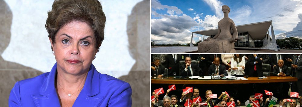 Estratégia teria surgido em uma reunião da presidente Dilma Rousseff com ministros e assessores diante da conclusão de que o processo de afastamento iniciado na Câmara "não tem base legal" e é "insustentável juridicamente"; num primeiro momento, deputados petistas devem ingressar com medidas judiciais na Suprema Corte durante a tramitação do processo na comissão especial do impeachment; o governo também estuda questionar judicialmente caso o grupo anexe ao pedido de afastamento a delação premiada do senador Delcídio do Amaral (ex-PT-MS) (Foto: Roberta Namour) Estratégia teria surgido em uma reunião da presidente Dilma Rousseff com ministros e assessores diante da conclusão de que o processo de afastamento iniciado na Câmara "não tem base legal" e é "insustentável juridicamente"; num primeiro momento, deputados petistas devem ingressar com medidas judiciais na Suprema Corte durante a tramitação do processo na comissão especial do impeachment; o governo também estuda questionar judicialmente caso o grupo anexe ao pedido de afastamento a delação premiada do senador Delcídio do Amaral (ex-PT-MS)