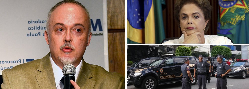 Procurador Carlos Fernando dos Santos Lima, integrante da força-tarefa da Operação Lava Jato, afirmou em uma palestra concedida em São Paulo nesta quarta-feira 30 que "boa parte da independência atual do Ministério Público, da capacidade técnica da Polícia Federal decorre de uma não intervenção do poder político, fato que tem que ser reconhecido"; ele acusa ainda governos anteriores de interferirem em investigações e manda um recado a um eventual governo do vice Michel Temer, do PMDB; "Os governos anteriores realmente mantinham o controle das instituições, mas esperamos que isso esteja superado"; "Quero crer que nenhum governo no Brasil signifique alterações de rumo no Ministério Público, no Judiciário, na Polícia Federal. Deveria ser assim", acrescentou (Foto: Gisele Federicce) Procurador Carlos Fernando dos Santos Lima, integrante da força-tarefa da Operação Lava Jato, afirmou em uma palestra concedida em São Paulo nesta quarta-feira 30 que "boa parte da independência atual do Ministério Público, da capacidade técnica da Polícia Federal decorre de uma não intervenção do poder político, fato que tem que ser reconhecido"; ele acusa ainda governos anteriores de interferirem em investigações e manda um recado a um eventual governo do vice Michel Temer, do PMDB; "Os governos anteriores realmente mantinham o controle das instituições, mas esperamos que isso esteja superado"; "Quero crer que nenhum governo no Brasil signifique alterações de rumo no Ministério Público, no Judiciário, na Polícia Federal. Deveria ser assim", acrescentou
