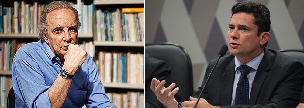 Colunista Janio de Freitas afirmou neste domingo, 20, que em nome do combate à corrupção, está se instalando no Brasil um regime autoritário; "Os excessos do juiz Sergio Moro e os da Lava Jato devem-se, em grande parte, à irresponsabilidade de uns e à má informação da maioria que incentivam prepotência e ódio porque não podem pedir sangue e morte, que é o seu desejo", afirmou; Janio criticou os grampos e sua divulgação ilegal, bem como o argumento defendido pela mídia de que o conteúdo da conversa justifica a ação ilegal (Foto: Aquiles Lins) Colunista Janio de Freitas afirmou neste domingo, 20, que em nome do combate à corrupção, está se instalando no Brasil um regime autoritário; "Os excessos do juiz Sergio Moro e os da Lava Jato devem-se, em grande parte, à irresponsabilidade de uns e à má informação da maioria que incentivam prepotência e ódio porque não podem pedir sangue e morte, que é o seu desejo", afirmou; Janio criticou os grampos e sua divulgação ilegal, bem como o argumento defendido pela mídia de que o conteúdo da conversa justifica a ação ilegal
