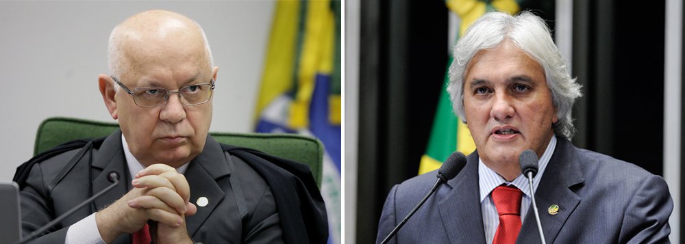 Delação premiada do senador Delcídio Amaral (PT-MS), que foi preso na Operação Lava Jato, foi homologada nesta terça-feira 15 pelo ministro Teori Zavascki, do Supremo Tribunal Federal; em seus depoimentos, o ex-líder do governo fez citações à presidente Dilma Rousseff, ao ex-presidente Lula, ao presidente do PSDB, senador Aécio Neves (MG), ao vice-presidente, Michel Temer, e outros senadores; delação foi vazada à imprensa antes da homologação e um dia antes da deflagração da 24ª fase da Operação Lava Jato, que realizou a condução coercitiva de Lula (Foto: Gisele Federicce) Delação premiada do senador Delcídio Amaral (PT-MS), que foi preso na Operação Lava Jato, foi homologada nesta terça-feira 15 pelo ministro Teori Zavascki, do Supremo Tribunal Federal; em seus depoimentos, o ex-líder do governo fez citações à presidente Dilma Rousseff, ao ex-presidente Lula, ao presidente do PSDB, senador Aécio Neves (MG), ao vice-presidente, Michel Temer, e outros senadores; delação foi vazada à imprensa antes da homologação e um dia antes da deflagração da 24ª fase da Operação Lava Jato, que realizou a condução coercitiva de Lula
