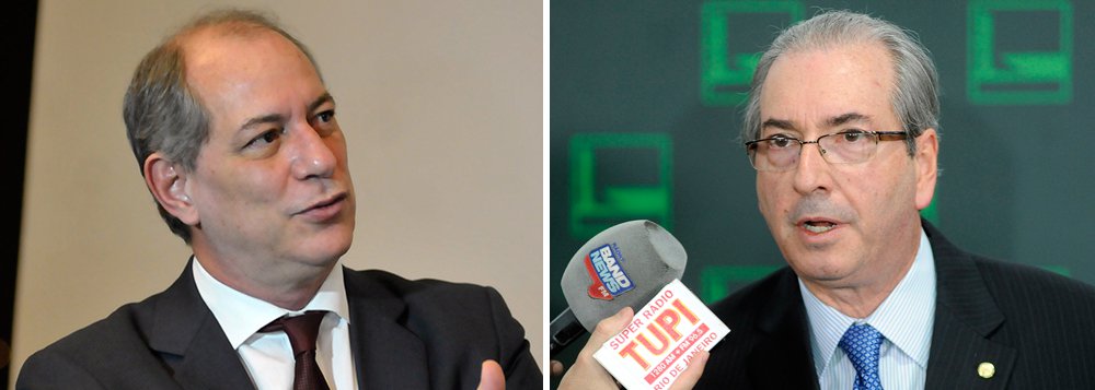 Ex-ministro do governo Lula e presidenciável pelo PDT, Ciro Gomes, voltou a classificar como golpe o processo de impeachment da presidente Dilma Rousseff; Ciro chamou de "sindicato de ladrões" os líderes do PSDB e PMDB que estão se alinhando para garantir a aprovação do processo na Câmara; "O sindicato de ladrões agora é uma coalizão PMDB/PSDB, acertada em jantares em Brasília. Com detalhes de como vão repartir o governo, como o Michel Temer tem que assumir anunciando que não é candidato à reeleição. Como vão desarmar a bomba da Lava Jato, porque começou a sair do controle. Porque os políticos começaram a ver que pode sobrar para o lado deles. Isso é o que tá apalavrado, num jantar em Brasília, pelos cleptocratas do Brasil", disparou (Foto: Ana Pupulin) Ex-ministro do governo Lula e presidenciável pelo PDT, Ciro Gomes, voltou a classificar como golpe o processo de impeachment da presidente Dilma Rousseff; Ciro chamou de "sindicato de ladrões" os líderes do PSDB e PMDB que estão se alinhando para garantir a aprovação do processo na Câmara; "O sindicato de ladrões agora é uma coalizão PMDB/PSDB, acertada em jantares em Brasília. Com detalhes de como vão repartir o governo, como o Michel Temer tem que assumir anunciando que não é candidato à reeleição. Como vão desarmar a bomba da Lava Jato, porque começou a sair do controle. Porque os políticos começaram a ver que pode sobrar para o lado deles. Isso é o que tá apalavrado, num jantar em Brasília, pelos cleptocratas do Brasil", disparou