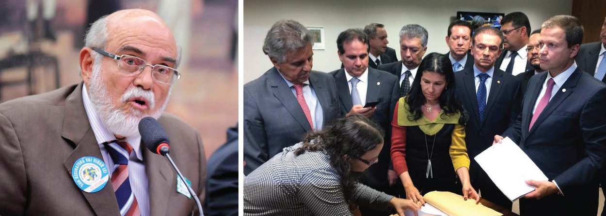 "A decisão foi muito fora do histórico e da biografia da OAB. A Ordem sempre é conhecida como defensora da legalidade, da democracia, da Constituição e, neste caso, ela está no mesmo barco dos segmentos da população que não estão ligando para isso e estão achando que, para derrubar a presidenta, vale ferir a lei, a Constituição e a democracia", disse Marcello Lavenère Machado, ex-presidente do Conselho Federal da OAB e membro honorário vitalício da Ordem (Foto: Gisele Federicce) "A decisão foi muito fora do histórico e da biografia da OAB. A Ordem sempre é conhecida como defensora da legalidade, da democracia, da Constituição e, neste caso, ela está no mesmo barco dos segmentos da população que não estão ligando para isso e estão achando que, para derrubar a presidenta, vale ferir a lei, a Constituição e a democracia", disse Marcello Lavenère Machado, ex-presidente do Conselho Federal da OAB e membro honorário vitalício da Ordem