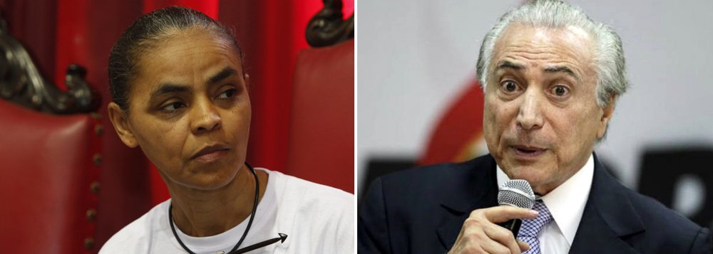 Líder nas pesquisas para 2018, a ex-senadora Marina Silva diz que o impeachment deixa intacta "a metade dos problemas que hoje afetam o País"; segundo ela, a partilha da Petrobras era feita por PMDB e PT e os tucanos querem entrar no jogo para depois frear a Lava Jato; Marina defende novas eleições; “O Brasil está vivendo um momento de emergência econômica. Não podemos, em hipótese alguma, permitir que haja emergência institucional”, diz (Foto: Roberta Namour) Líder nas pesquisas para 2018, a ex-senadora Marina Silva diz que o impeachment deixa intacta "a metade dos problemas que hoje afetam o País"; segundo ela, a partilha da Petrobras era feita por PMDB e PT e os tucanos querem entrar no jogo para depois frear a Lava Jato; Marina defende novas eleições; “O Brasil está vivendo um momento de emergência econômica. Não podemos, em hipótese alguma, permitir que haja emergência institucional”, diz
