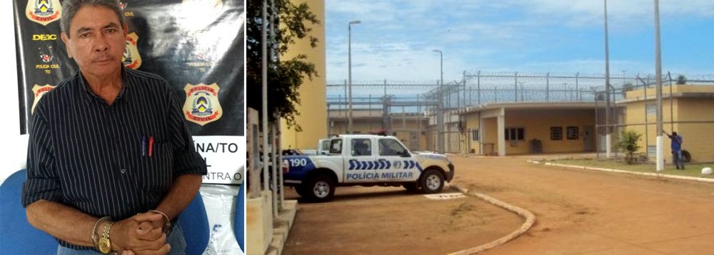Deroci Parente Cardoso foi preso nesta segunda-feira 21, em Araguaína; segundo o Ministério Público Estadual, Deroci foi condenado há 12 anos e seis meses de reclusão em regime fechado, por crime de responsabilidade, e mais 10 anos de detenção em regime semiaberto, por dispensa irregular de licitação; quando prefeito de Nova Olinda, ele deixou de exigir licitação para contratação do Instituto de Capacitação, Assessoria e Pesquisa com a finalidade de realizar a capacitação dos servidores; além disso, o pagamento total do serviço, que deveria ser de R$ 72 mil por contrato, resultou em notas de empenho no valor de R$ 99,3 mil e R$ 90,6 mil; ele cumprirá pena na penitenciária de Barra da Grota, em Araguaína (Foto: Leonardo Lucena) Deroci Parente Cardoso foi preso nesta segunda-feira 21, em Araguaína; segundo o Ministério Público Estadual, Deroci foi condenado há 12 anos e seis meses de reclusão em regime fechado, por crime de responsabilidade, e mais 10 anos de detenção em regime semiaberto, por dispensa irregular de licitação; quando prefeito de Nova Olinda, ele deixou de exigir licitação para contratação do Instituto de Capacitação, Assessoria e Pesquisa com a finalidade de realizar a capacitação dos servidores; além disso, o pagamento total do serviço, que deveria ser de R$ 72 mil por contrato, resultou em notas de empenho no valor de R$ 99,3 mil e R$ 90,6 mil; ele cumprirá pena na penitenciária de Barra da Grota, em Araguaína