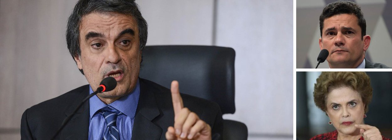 Advogado-geral da União, José Eduardo Cardozo, afirmou em coletiva de imprensa que o juiz Sérgio Moro, da Operação Lava Jato, não tinha competência para divulgar a gravação do diálogo entre o ex-presidente Lula e a presidente Dilma Rousseff; segundo o ministro, se o termo de posse comentado no áudio fosse divulgado antes de Moro, não haveria "celeuma" em torno da nomeação para a Casa Civil; "Se fosse salvo conduto, já teria feito antes", sustentou; Cardozo anunciou que a AGU foi à Justiça contra a decisão do juiz Itagiba Catta Preta Neto, juiz da 4ª Vara do Distrito Federal, que suspendeu a posse de Lula para o ministério da Casa Civil; ele questionou ainda a imparcialidade do juiz, que já participou de manifestações contrárias ao governo e pediu "fora Dilma" no Facebook (Foto: Gisele Federicce) Advogado-geral da União, José Eduardo Cardozo, afirmou em coletiva de imprensa que o juiz Sérgio Moro, da Operação Lava Jato, não tinha competência para divulgar a gravação do diálogo entre o ex-presidente Lula e a presidente Dilma Rousseff; segundo o ministro, se o termo de posse comentado no áudio fosse divulgado antes de Moro, não haveria "celeuma" em torno da nomeação para a Casa Civil; "Se fosse salvo conduto, já teria feito antes", sustentou; Cardozo anunciou que a AGU foi à Justiça contra a decisão do juiz Itagiba Catta Preta Neto, juiz da 4ª Vara do Distrito Federal, que suspendeu a posse de Lula para o ministério da Casa Civil; ele questionou ainda a imparcialidade do juiz, que já participou de manifestações contrárias ao governo e pediu "fora Dilma" no Facebook