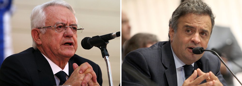 Ex-ministro do STF (Supremo Tribunal Federal) Carlos Velloso ganhou a “benção” do PSDB de Minas Gerais e do senador Aécio Neves para ser ministro da Justiça em um eventual governo de Michel Temer; na próxima terça (3), o tucano entregará uma lista de condições para que o PSDB integre a possível gestão do vice; entre elas, dar continuidade às investigações da Lava Jato comandada pela Polícia Federal; outro nome no topo da lista para a pasta é o do paulista Cezar Peluso, também ex-ministro da corte; e por fora corre Alexandre de Moraes, secretário de Segurança de São Paulo (Foto: Roberta Namour) Ex-ministro do STF (Supremo Tribunal Federal) Carlos Velloso ganhou a “benção” do PSDB de Minas Gerais e do senador Aécio Neves para ser ministro da Justiça em um eventual governo de Michel Temer; na próxima terça (3), o tucano entregará uma lista de condições para que o PSDB integre a possível gestão do vice; entre elas, dar continuidade às investigações da Lava Jato comandada pela Polícia Federal; outro nome no topo da lista para a pasta é o do paulista Cezar Peluso, também ex-ministro da corte; e por fora corre Alexandre de Moraes, secretário de Segurança de São Paulo